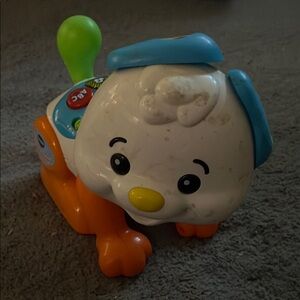 Orange and Blue Learning Toy with Engaging Features